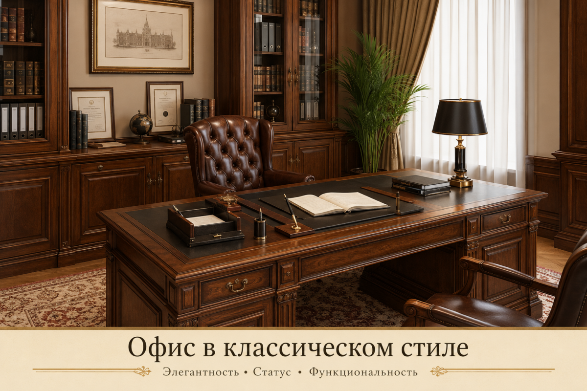 Офис в классическом стиле